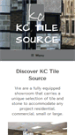 Mobile Screenshot of kctilesource.com